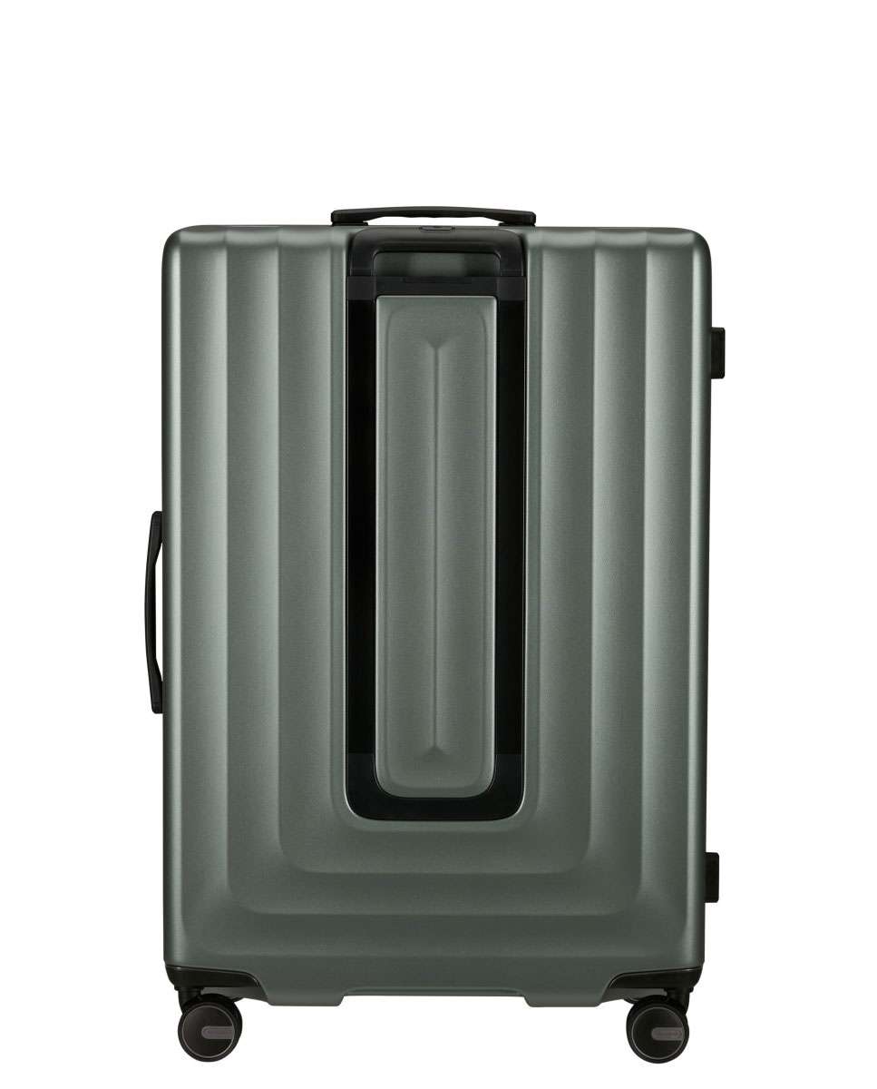 Mala de Viagem Extragrande Focus 81cm 4 Rodas Caqui Mate 115L Verde-4