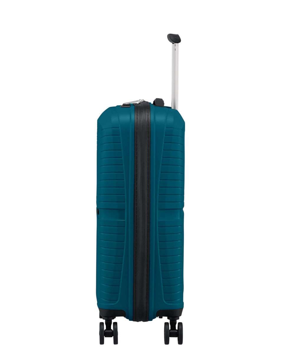 Mala de Cabine Airconic 55cm 4 Rodas Azul Oceano 33.5L Azul-3