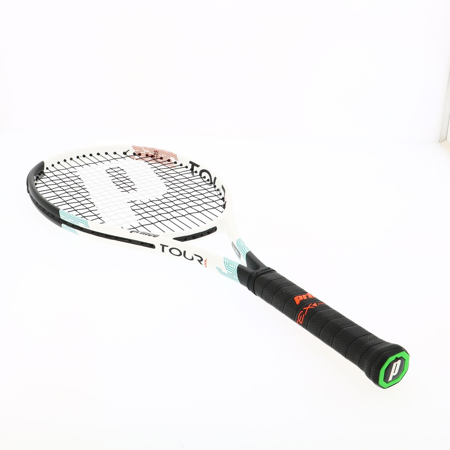 Raquete de Ténis Txt Ats Tour 100l 260 G sem Cordas Prince Branco-4