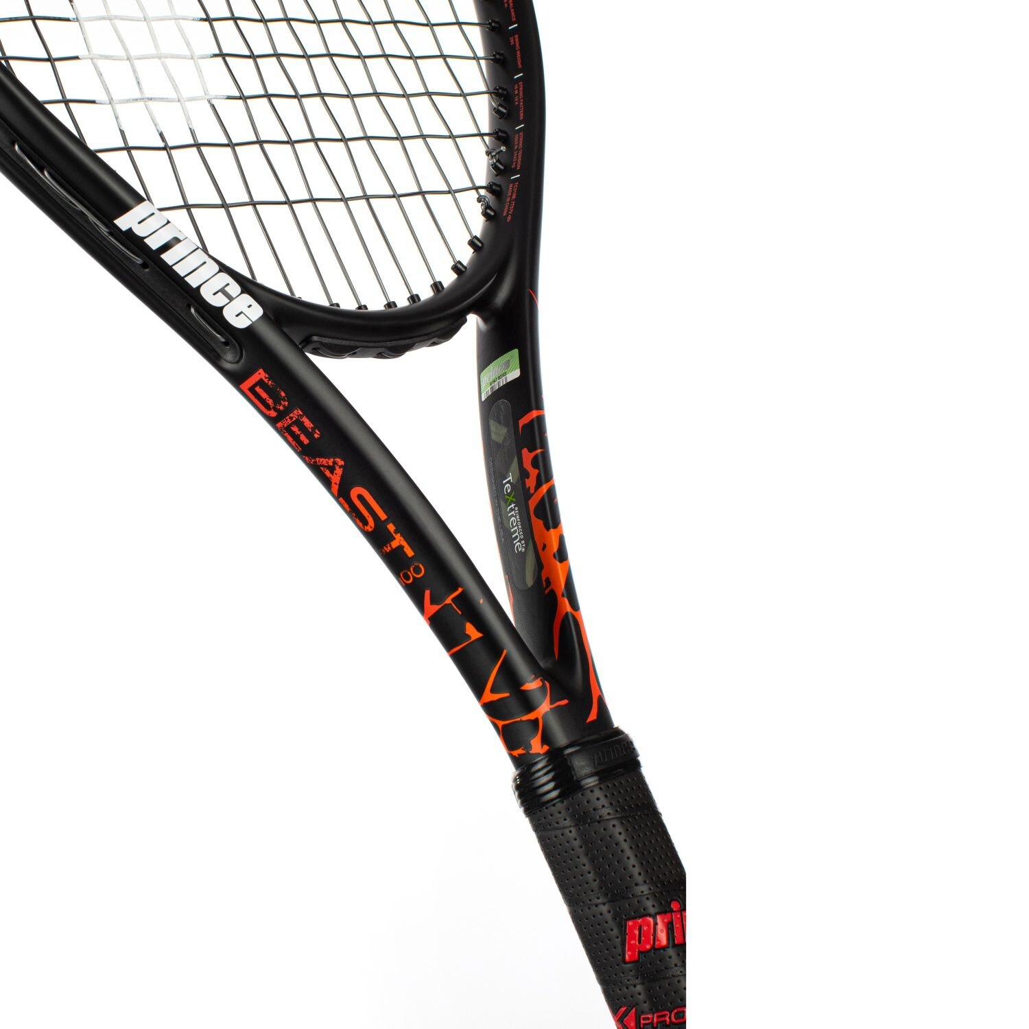Raquete de Ténis Beast 300 G sem Cordas Prince Preto-4