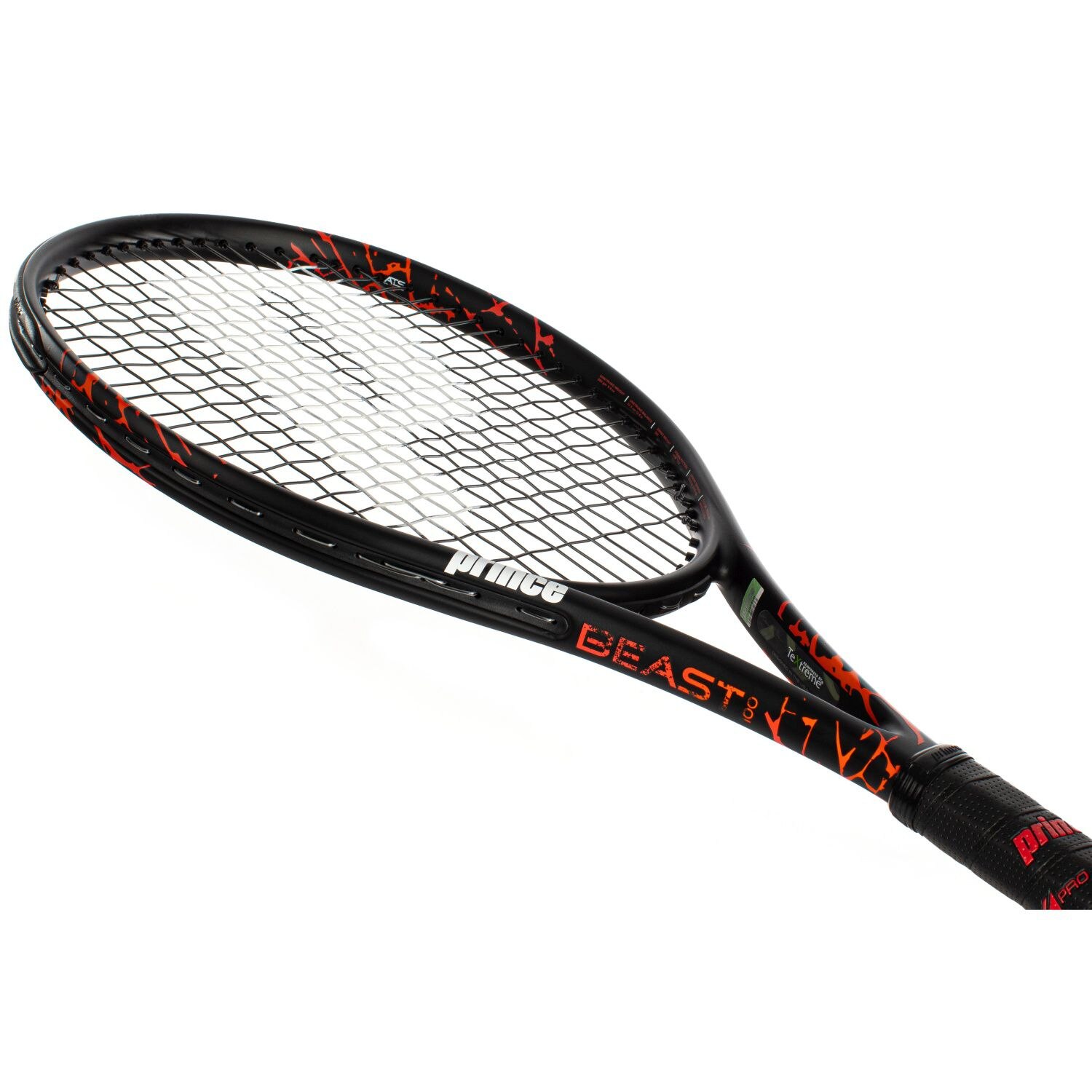 Raquete de Ténis Beast 300 G sem Cordas Prince Preto-5