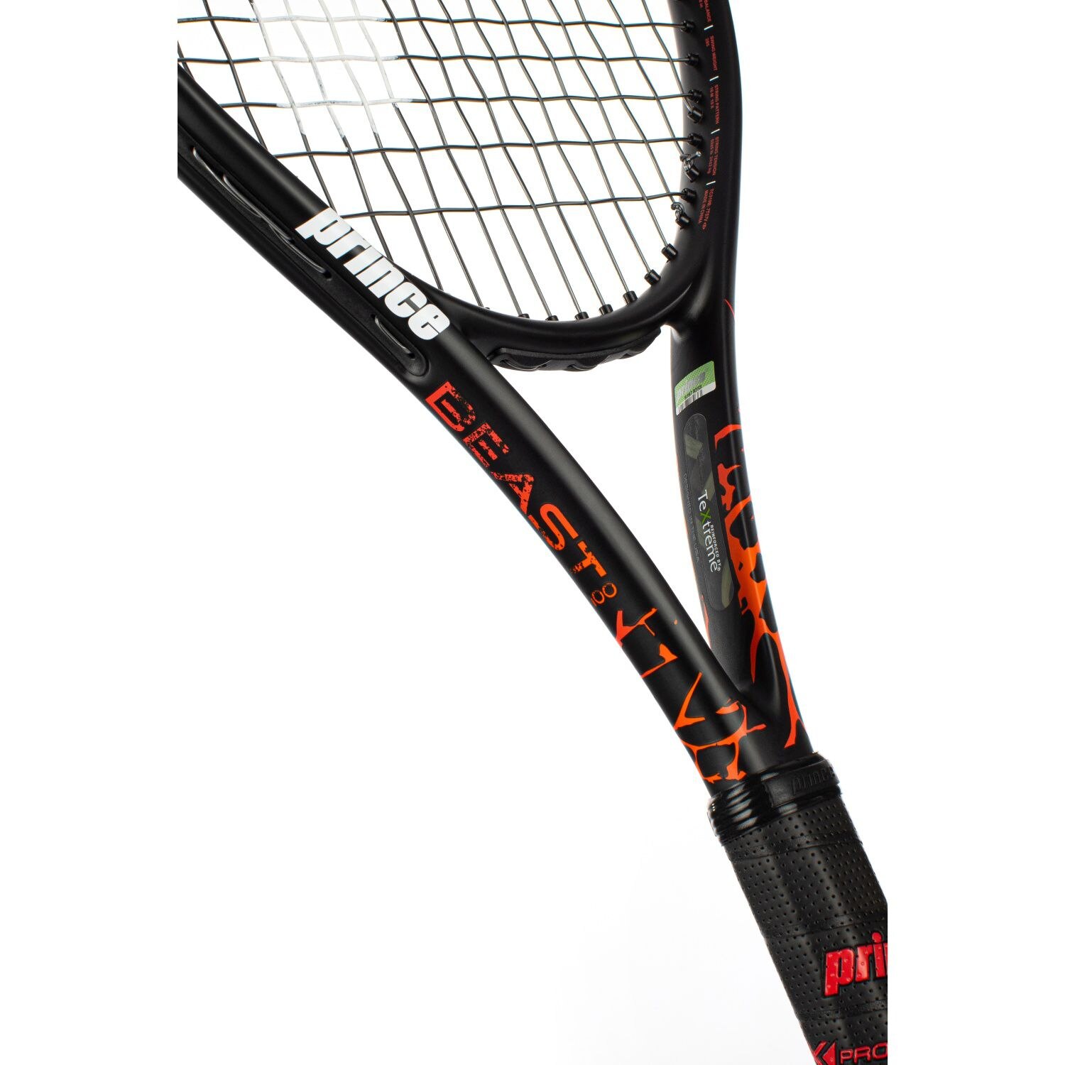 Raquete de Ténis Beast 265 G sem Cordas Prince Preto-4