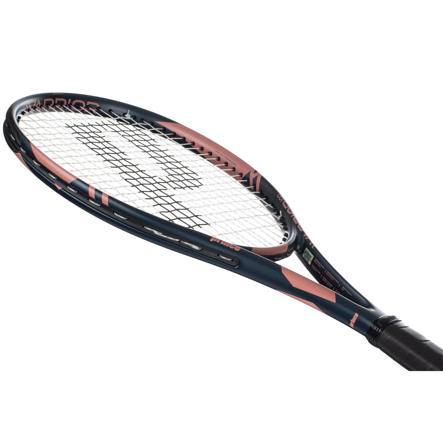 Raquete de Ténis Warrior 100 Pink 265 G Encordoada Prince Rosa-3