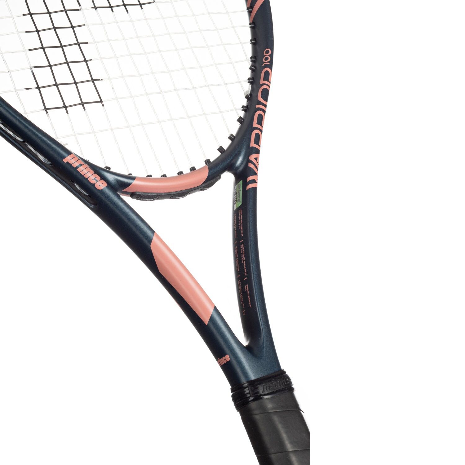Raquete de Ténis Warrior 100 Pink 265 G Encordoada Prince Rosa-4