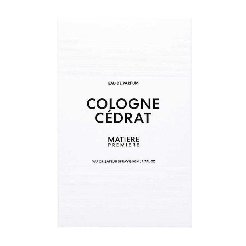 Eau de Parfum Cologne Cedrat 50ml Matiere Premiere 2