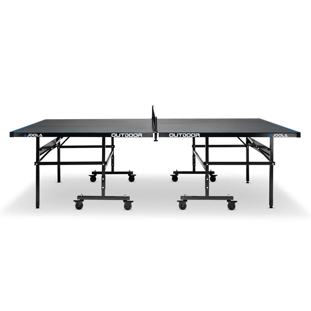 Mesa de Ping Pong para Exterior J200a Rede Incluída Joola, Montagem Não Incluída Cinzento-7