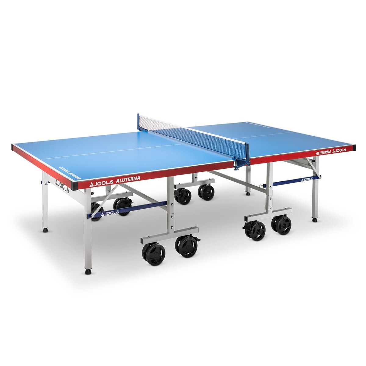 Mesa de Ping Pong para Exterior Aluterna Rede Incluída Joola, Montagem Não Incluída Azul-1