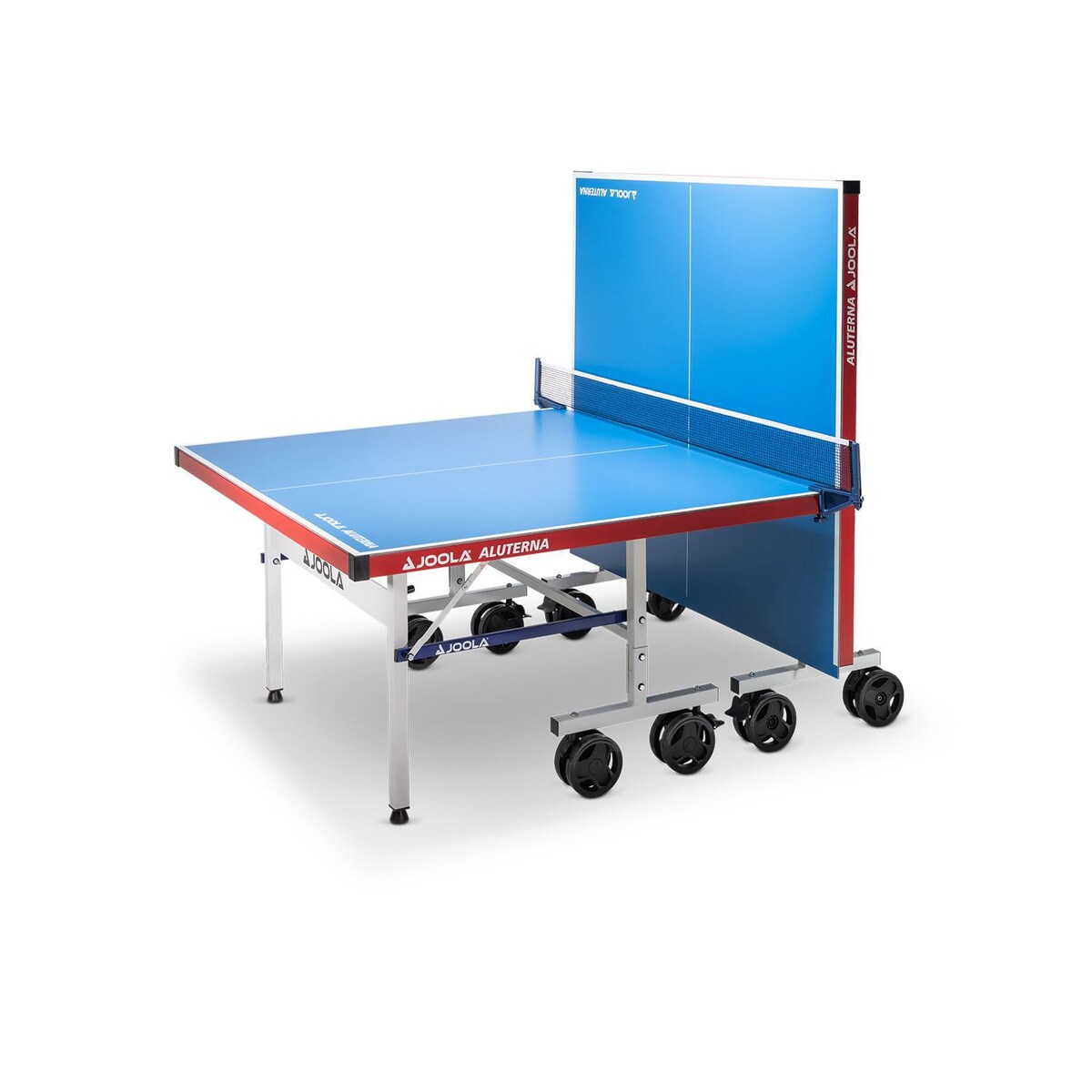 Mesa de Ping Pong para Exterior Aluterna Rede Incluída Joola, Montagem Não Incluída Azul-5