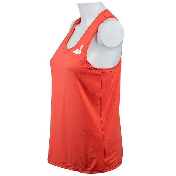 T-shirt de Ténis de Mesa Joola Flow Joola Laranja-3