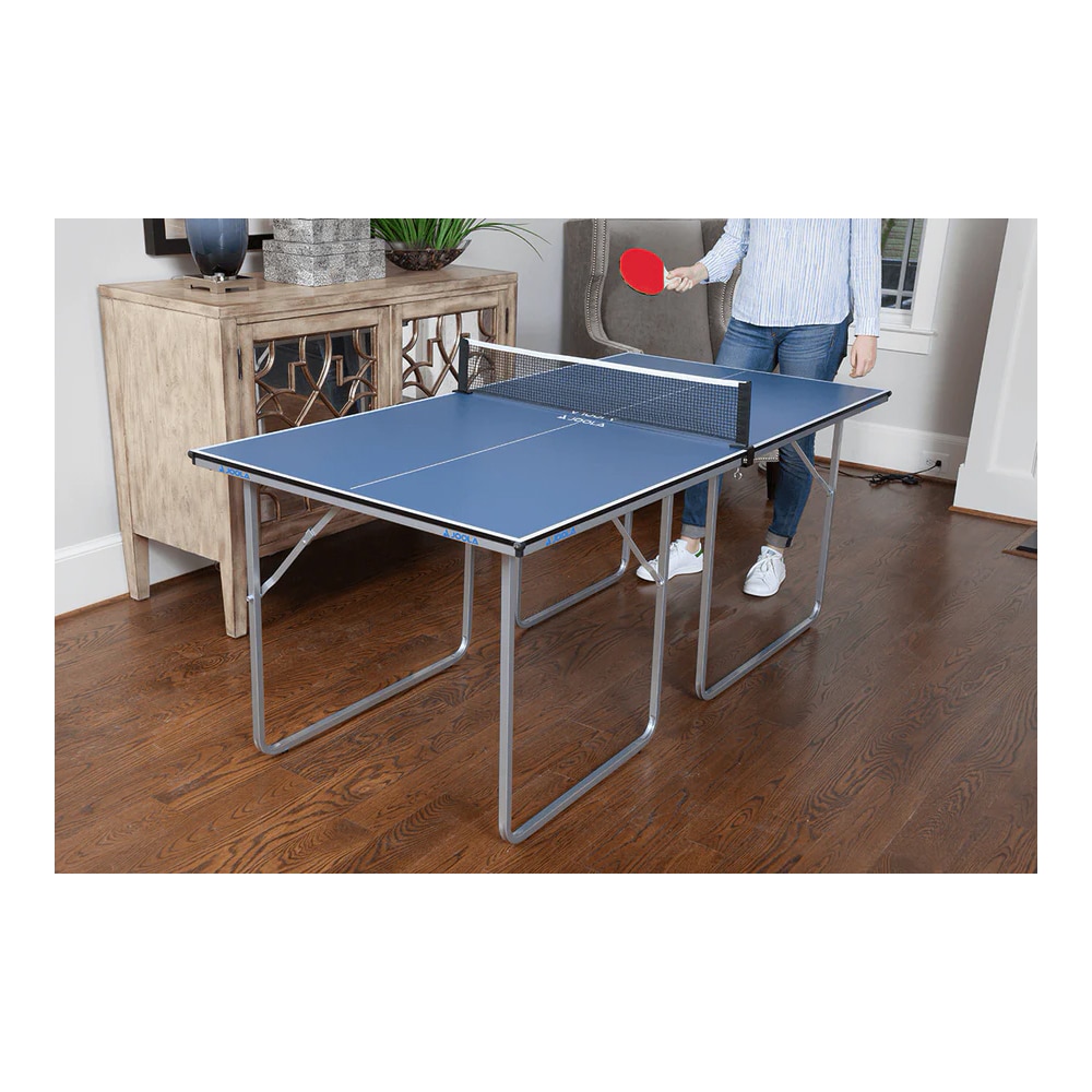 Mesa de Ping Pong para Interior Midsize Rede Incluída Joola Azul-3