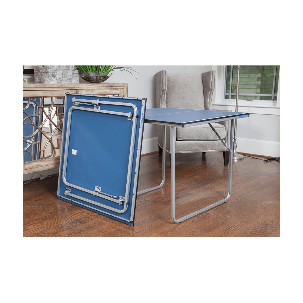 Mesa de Ping Pong para Interior Midsize Rede Incluída Joola Azul-4