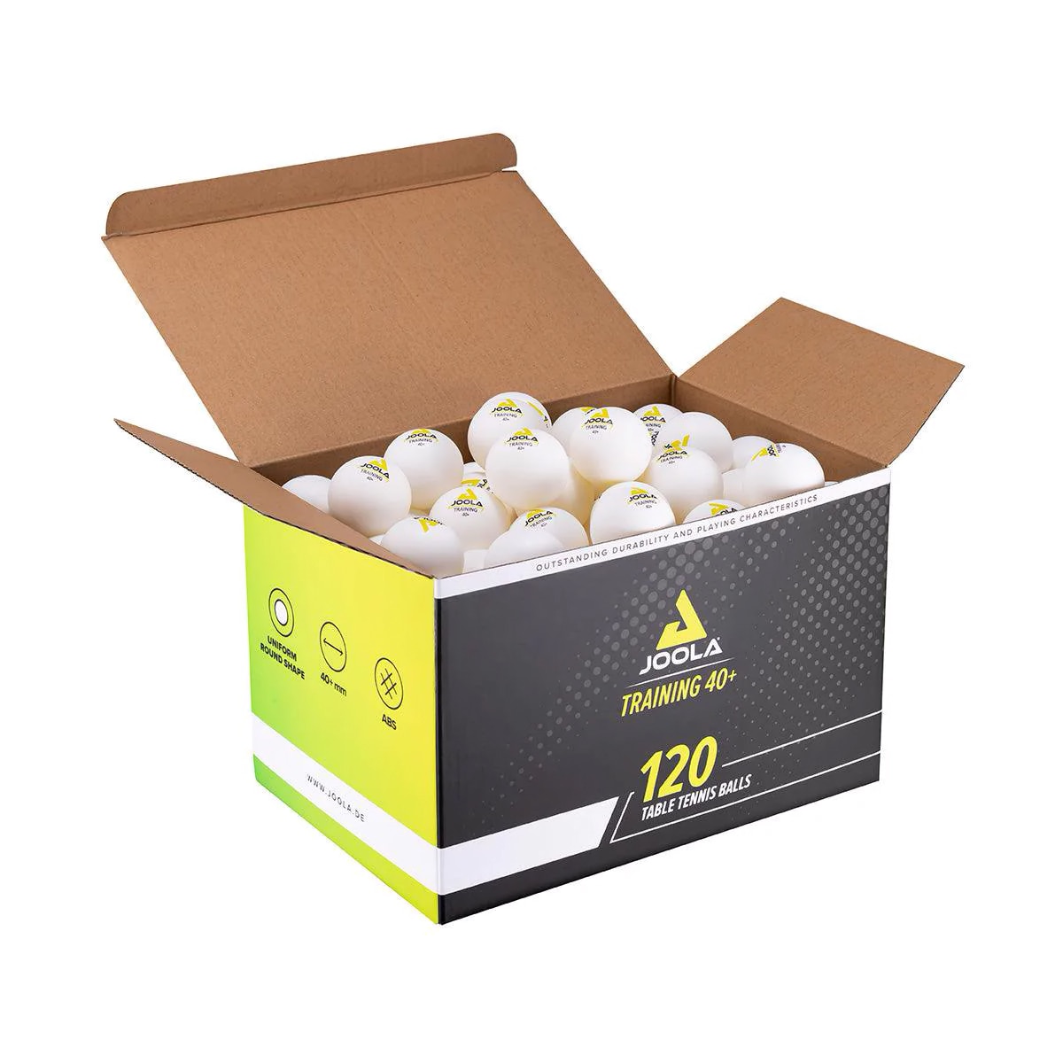 Bolas de Ténis de Mesa Training 40+ Brancas 120 Unidades Joola Branco-1