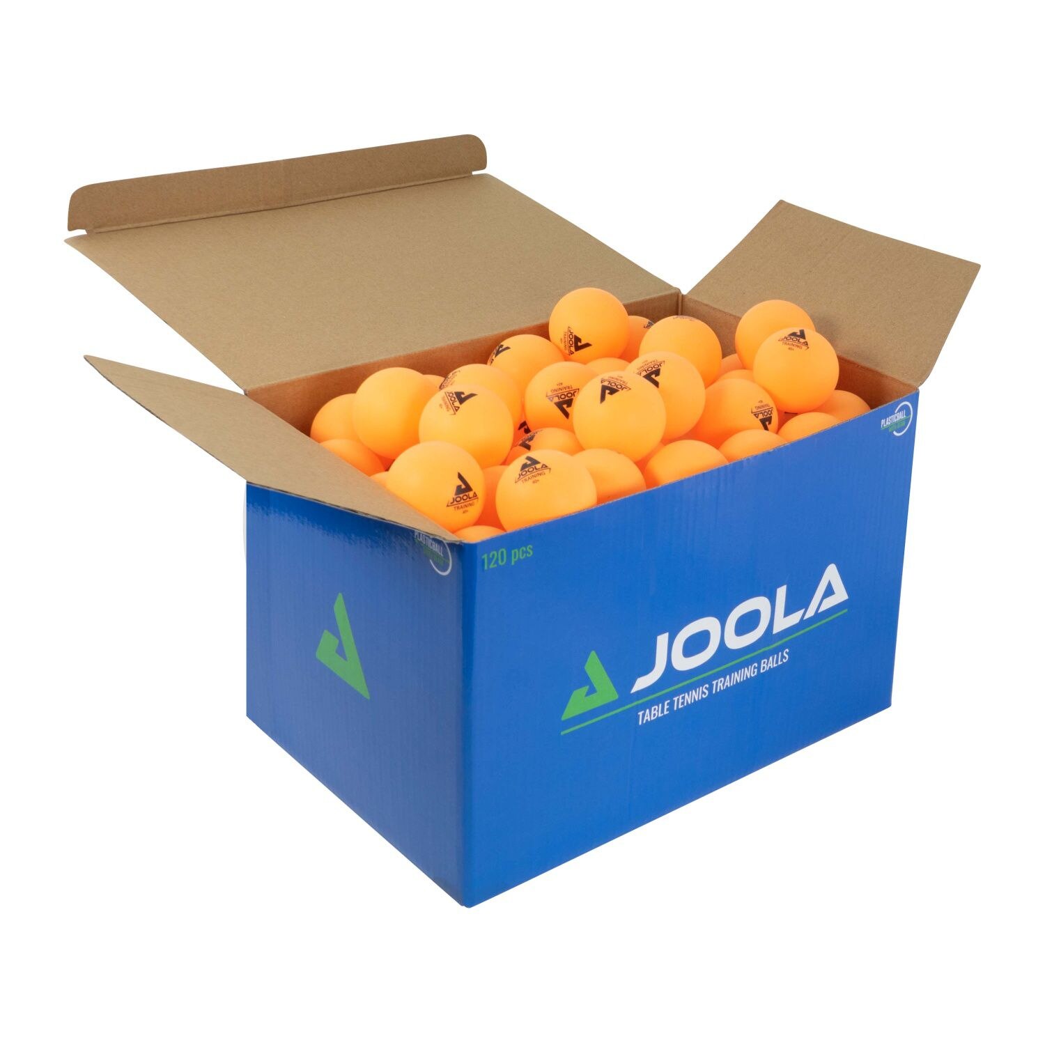 Imagem 0 de Bolas de Ténis de Mesa Training 40+ em Laranja 120 Unidades Joola