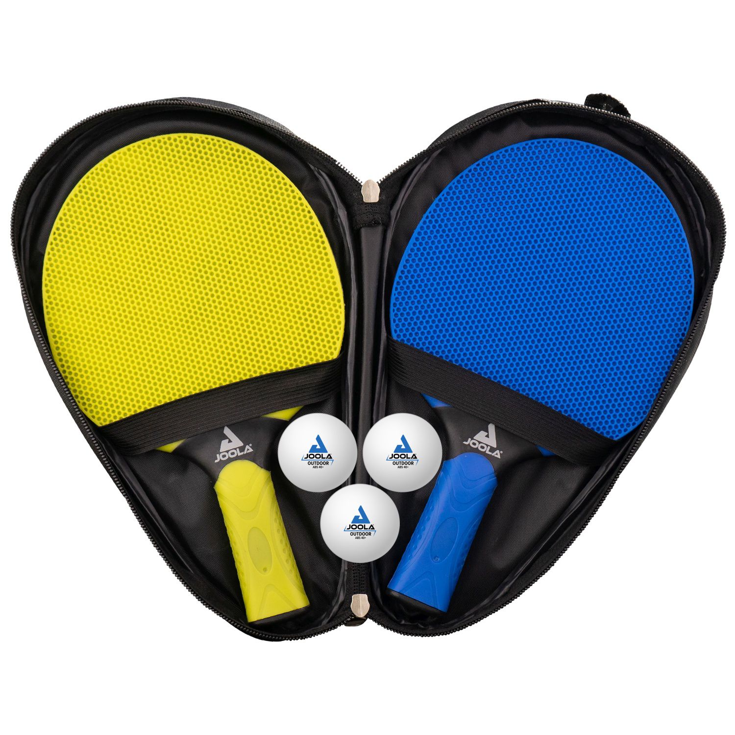 Set de Ténis de Mesa com 2 Raquetes e 3 Bolas Vivid Exterior Joola Multicolor-2