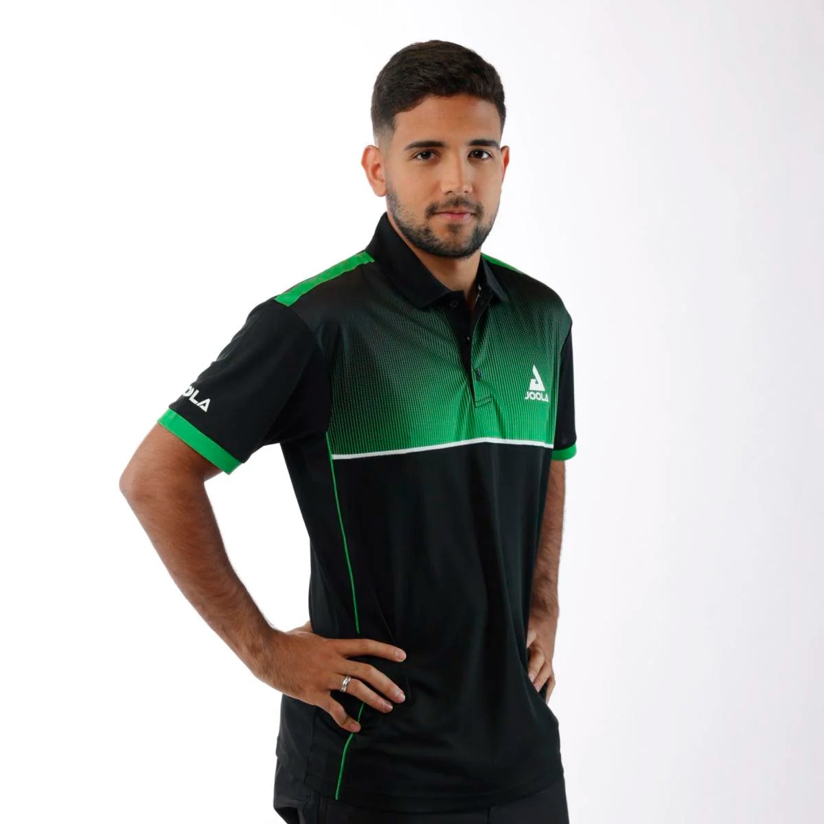 Polo de Ténis de Mesa Edge Joola Verde-4