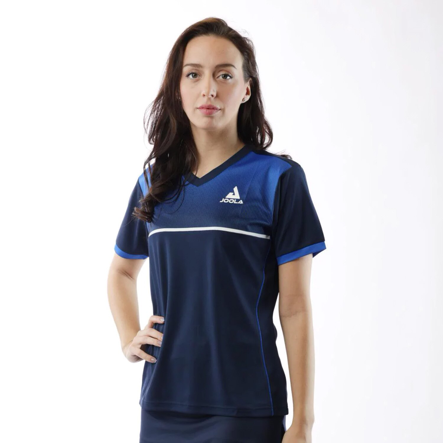T-shirt de Ténis de Mesa Edge Joola Azul-4