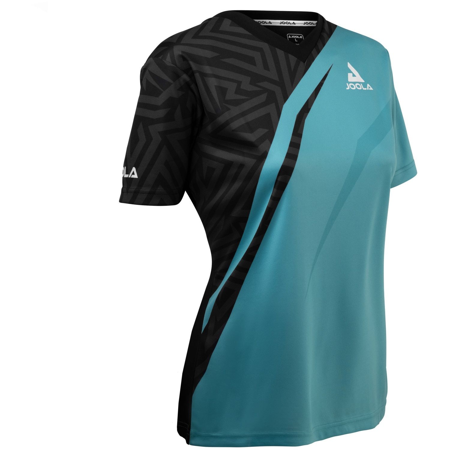 T-shirt de Ténis de Mesa Synergy Joola Azul-turquesa-3