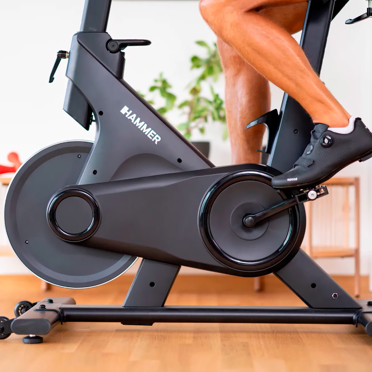 Bicicleta Indoor Speed Race X Hammer com Envio, Montagem e Instalação Incluídos Metálico-5
