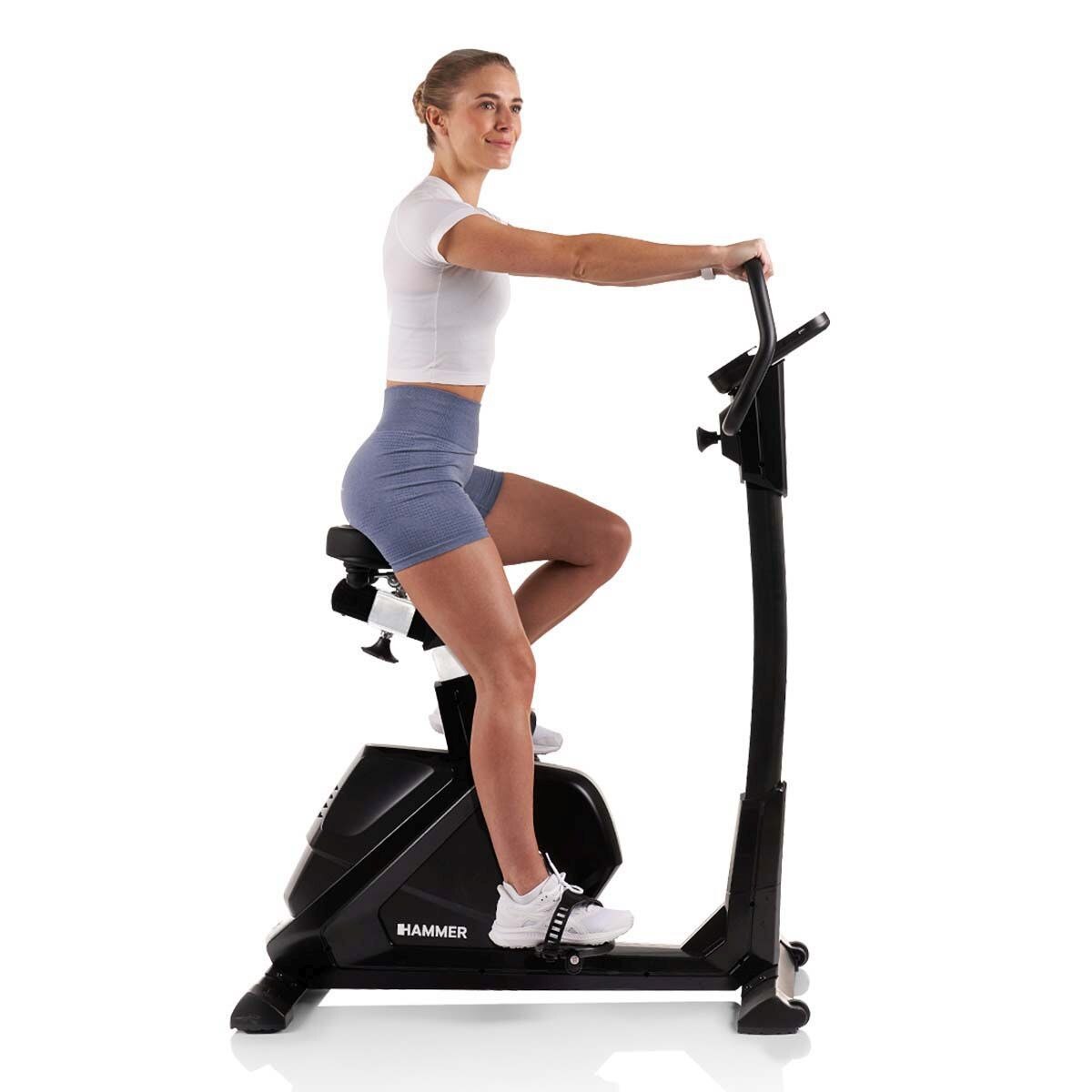 Bicicleta ergométrica VARON XTR II Hammer com envio, montagem e ativação incluído Preto-7