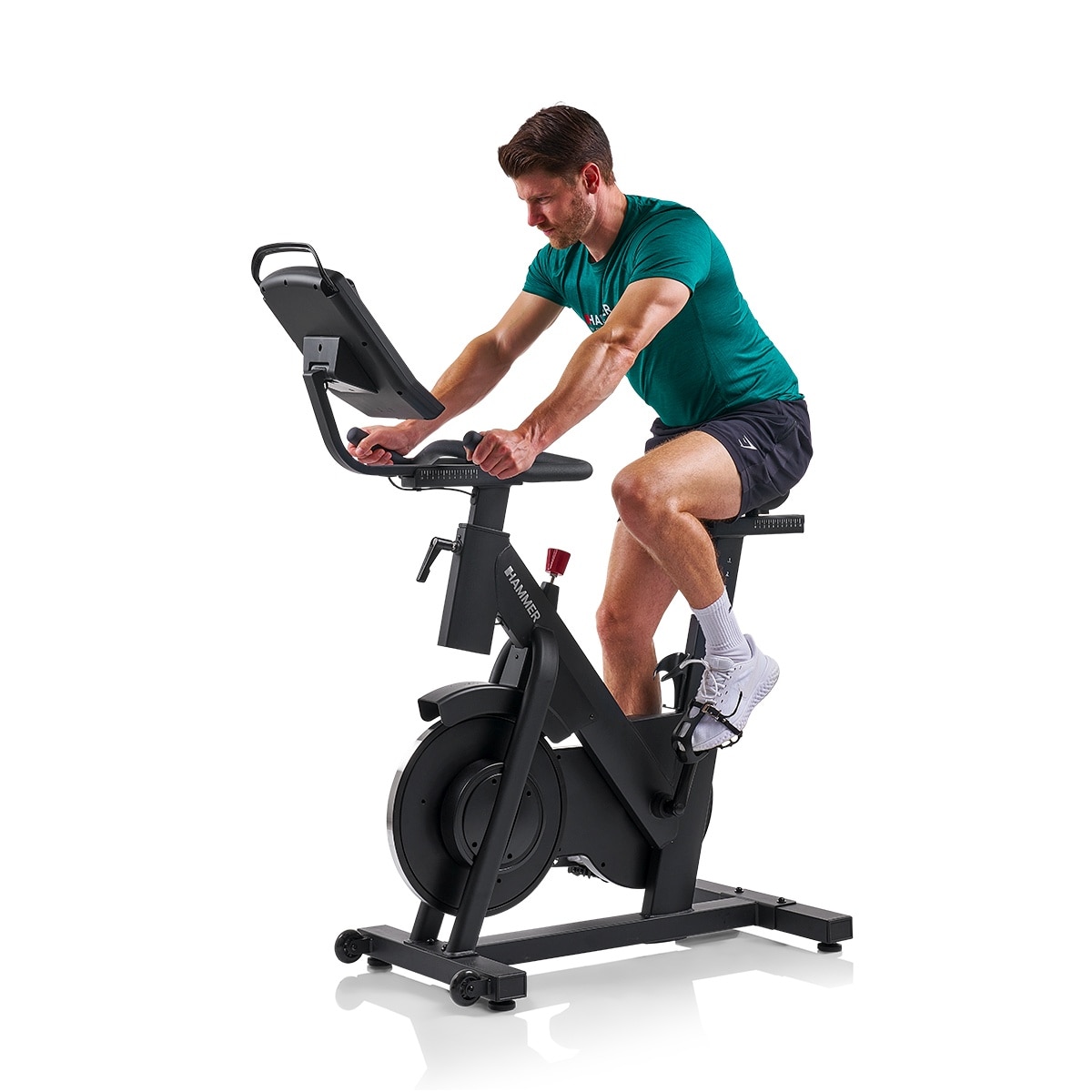 Bicicleta Ciclo Indoor Speed Race SR Hammer com envio, montagem e ativação incluído Preto-7