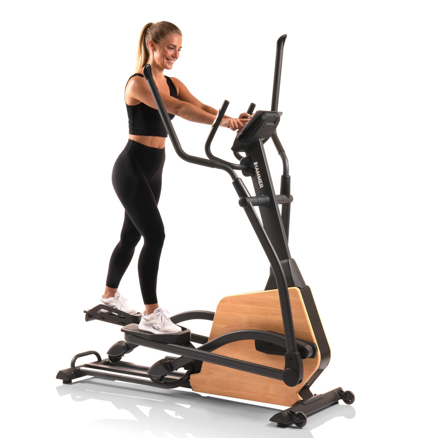 Bicicleta elíptica Crosspace 5.0 Norsk Hammer com envio, montagem e ativação incluído Preto-6
