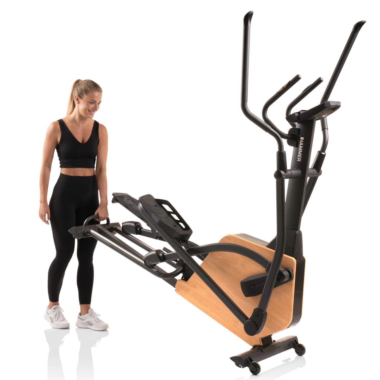 Bicicleta elíptica Crosspace 5.0 Norsk Hammer com envio, montagem e ativação incluído Preto-7