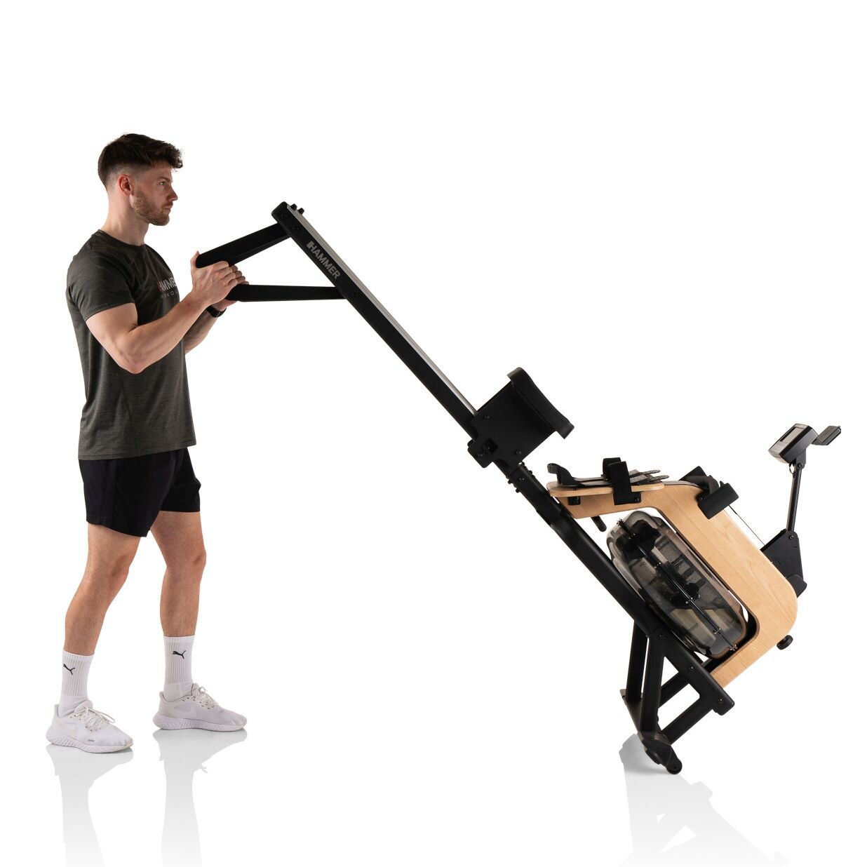 Remo Rowflow 5.0 Norsk Hammer com envio, montagem e ativação incluído Castanho-6