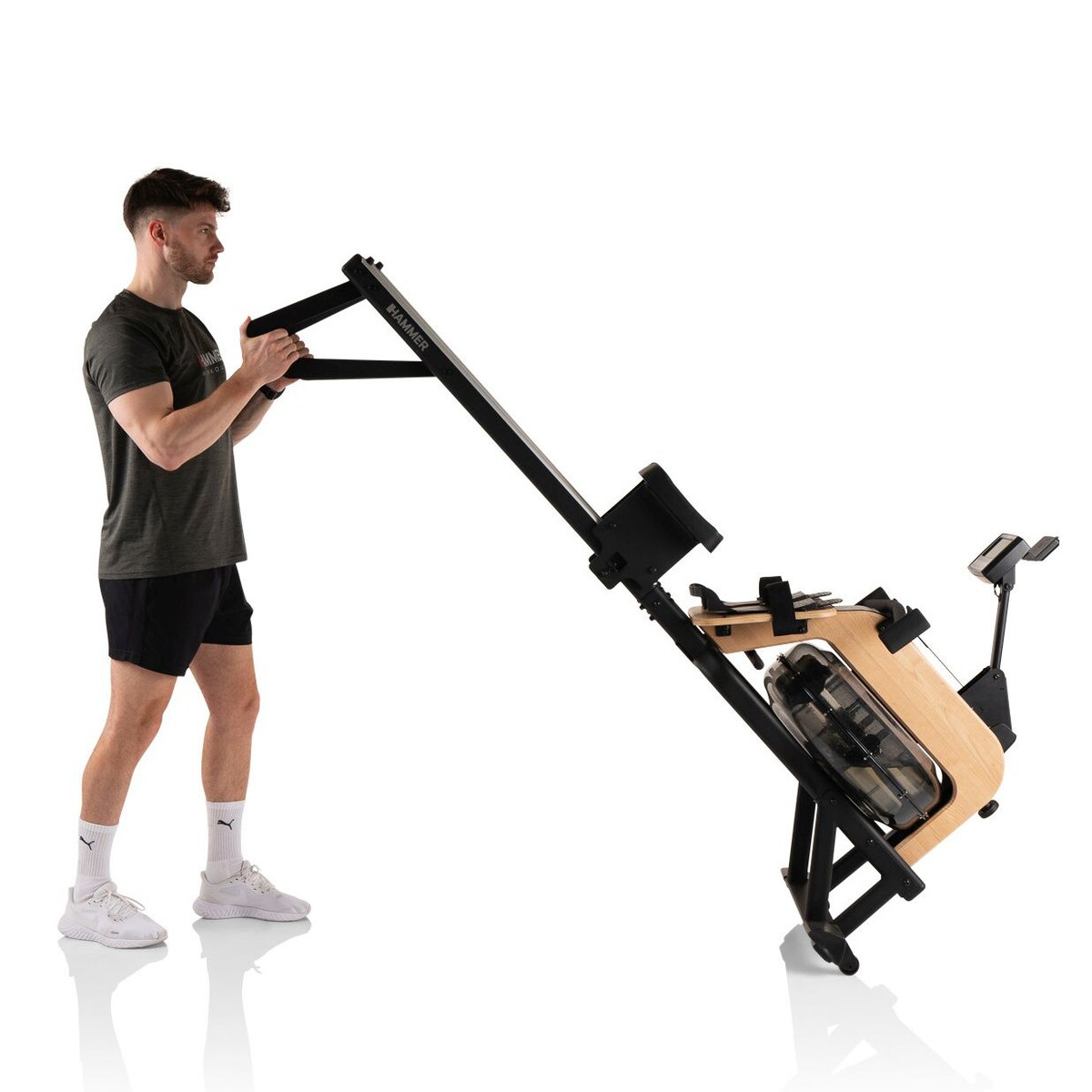 Remo Rowflow 5.0 Norsk Hammer com Envio, Montagem e Inicialização Incluídos Metálico-7