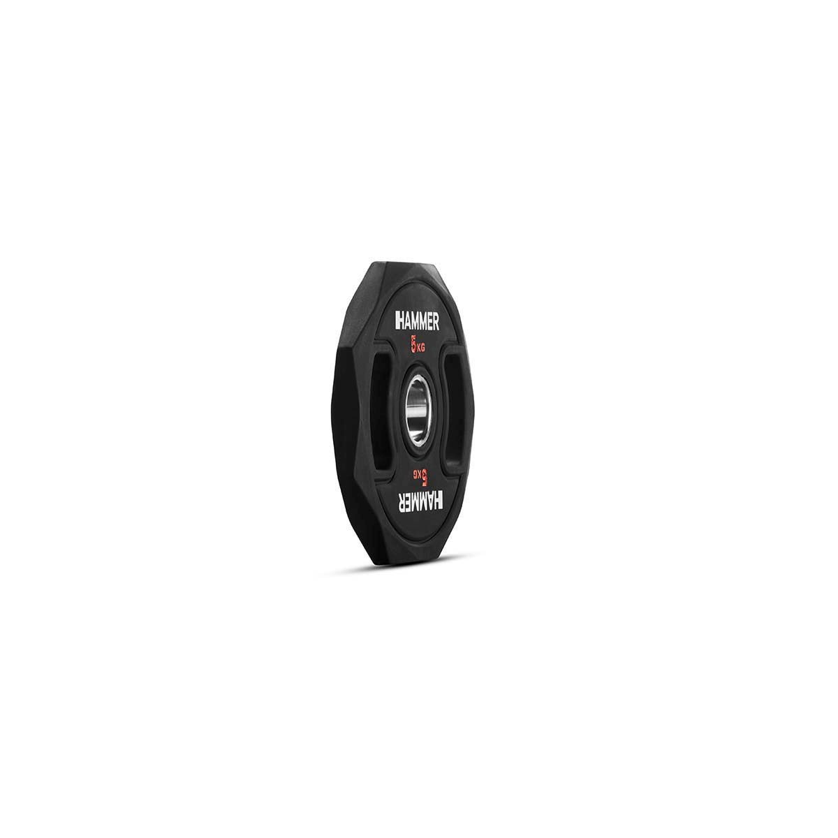 Disco Octogonal TPU diâmetro 50 mm Hammer Preto-2