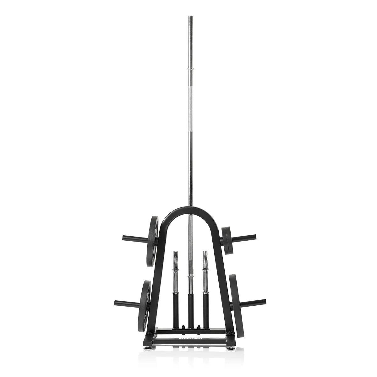 Suporte para halteres e discos de pesos de 30 mm Hammer Cinzento-escuro-2