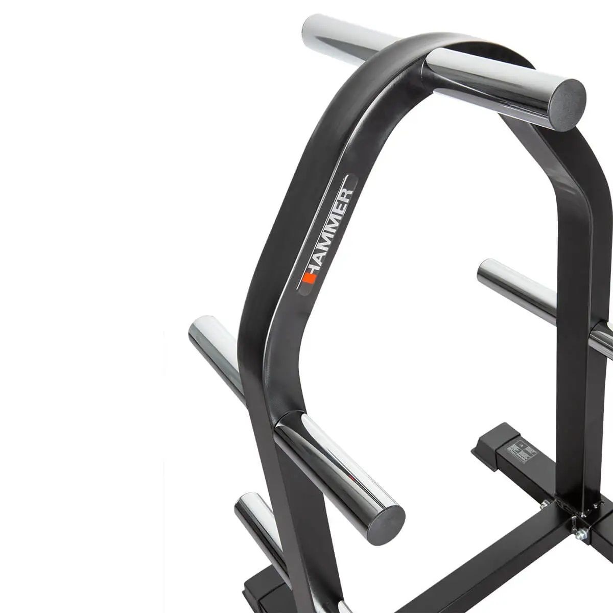 Suporte para halteres e discos Rack 50 mm Hammer Cinzento-2