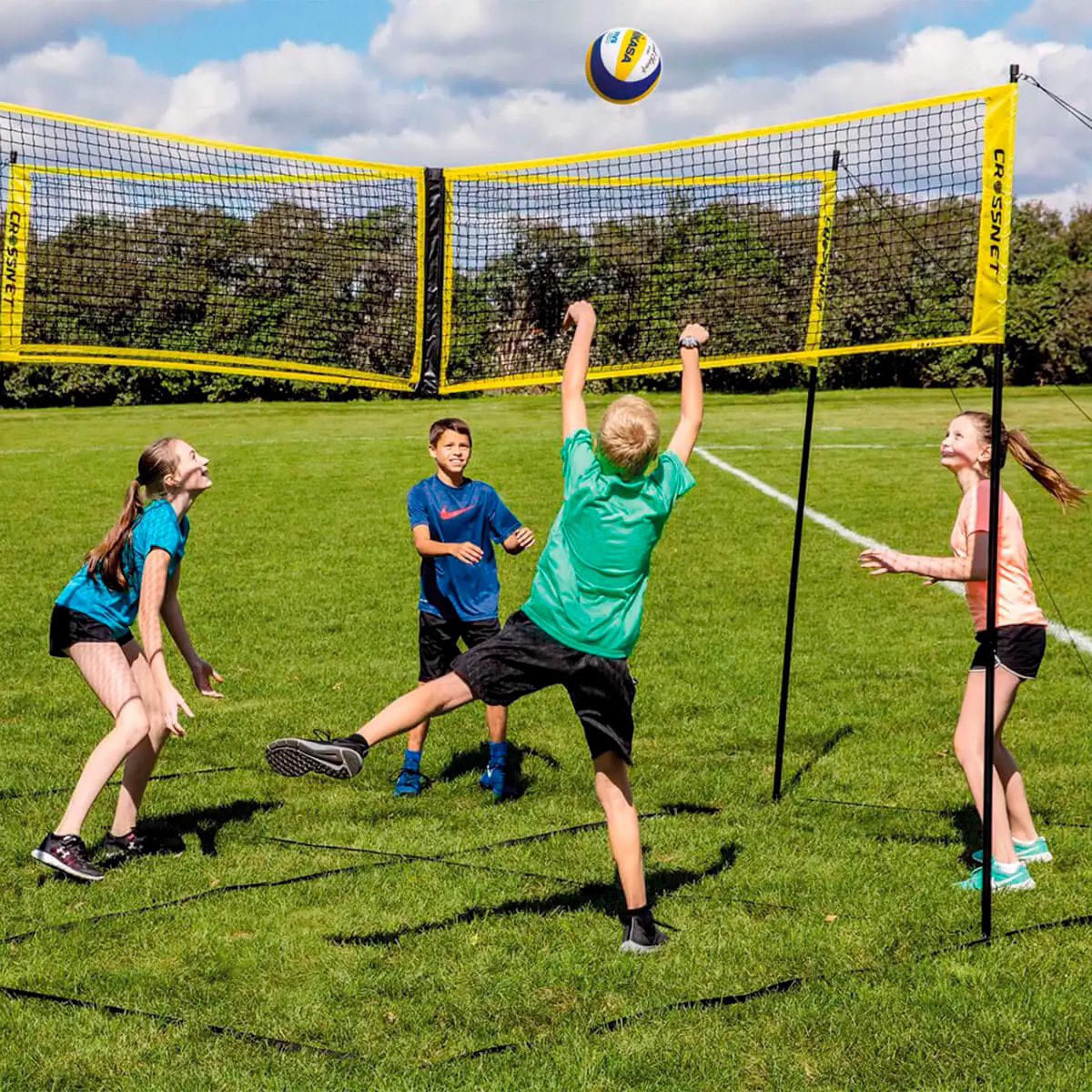 Rede de voleibol Crossnet Hammer Amarelo-3