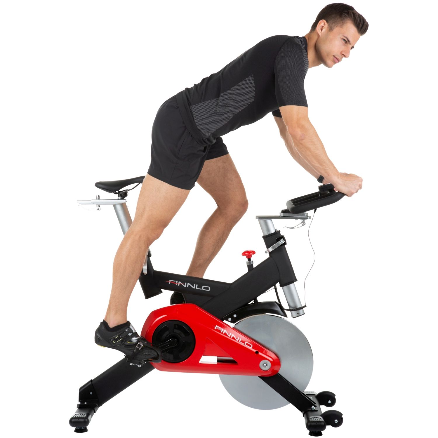 Bicicleta spinning Speed CRT Hammer montagem e ativação incluído Preto-4