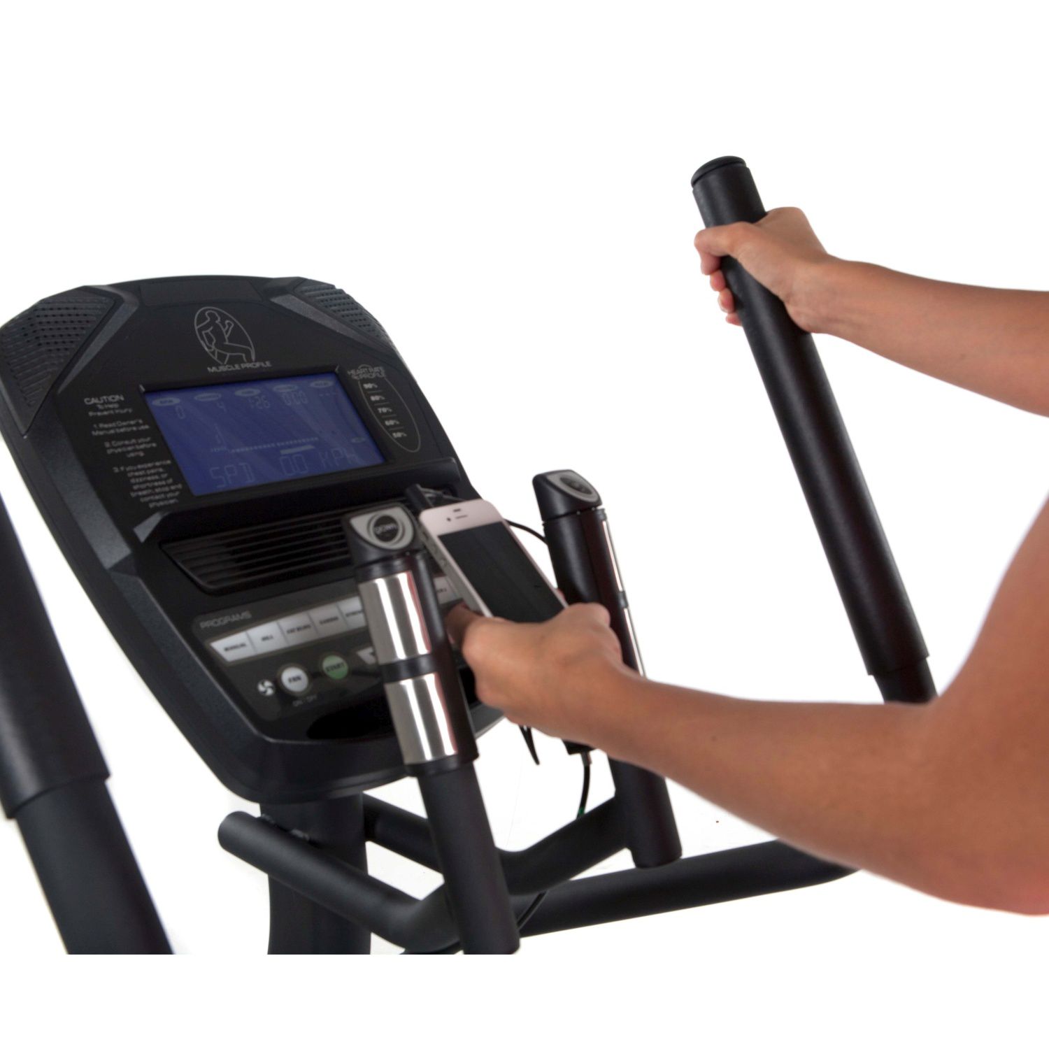 Bicicleta elíptica E-Glide SR Hammer com envio, montagem e ativação incluído Preto-2