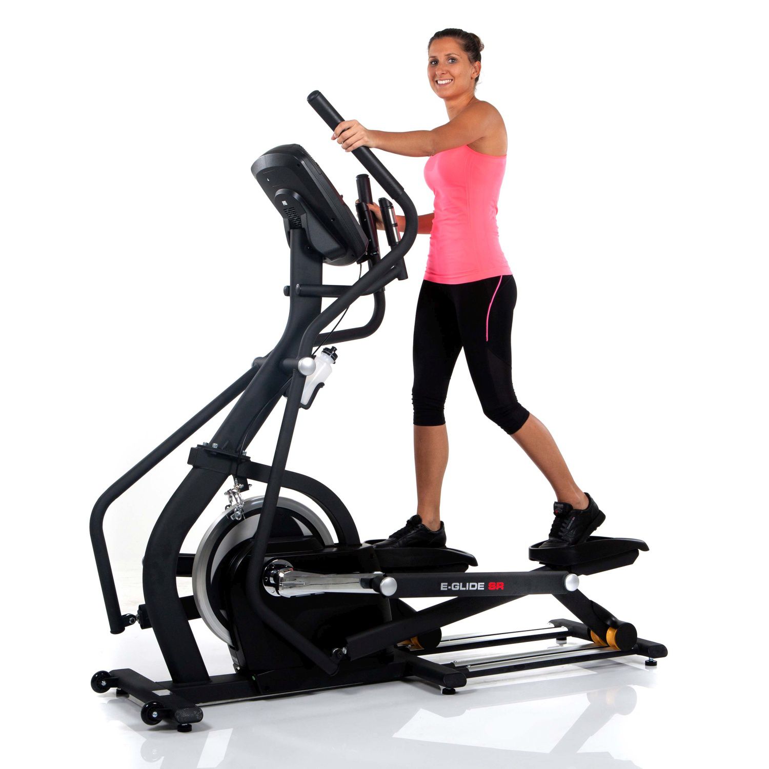 Bicicleta elíptica E-Glide SR Hammer com envio, montagem e ativação incluído Preto-6