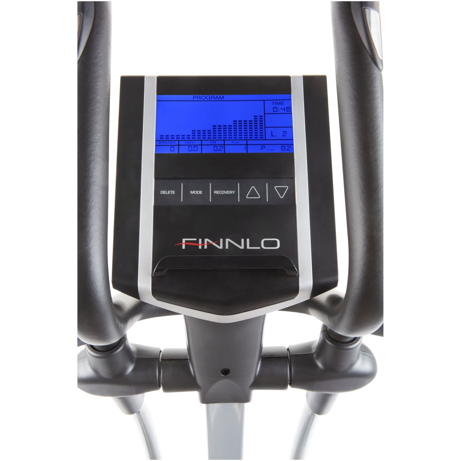Bicicleta elíptica Loxon III Hammer com envio, montagem e ativação incluído Cinzento-5