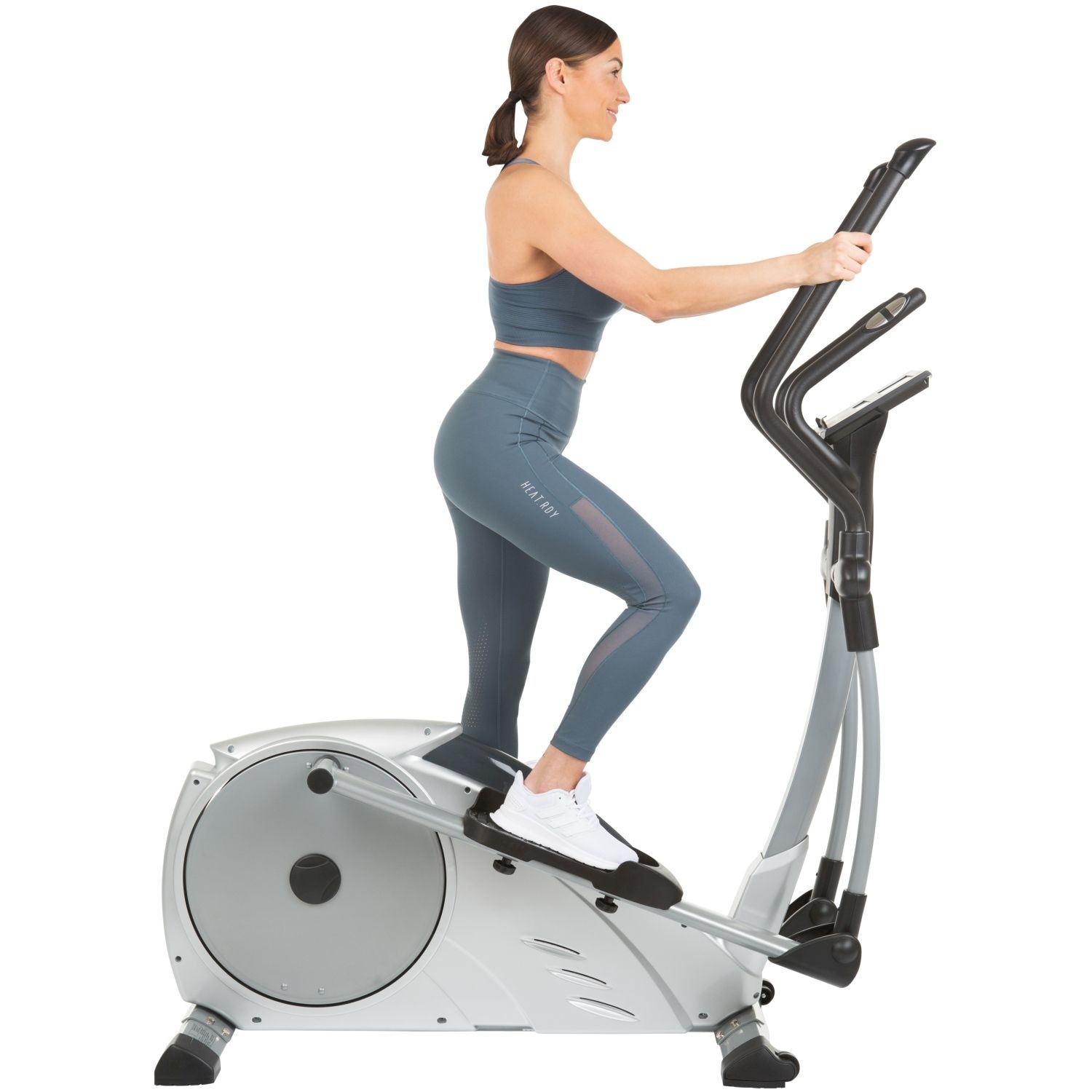 Bicicleta elíptica Loxon III Hammer com envio, montagem e ativação incluído Cinzento-7