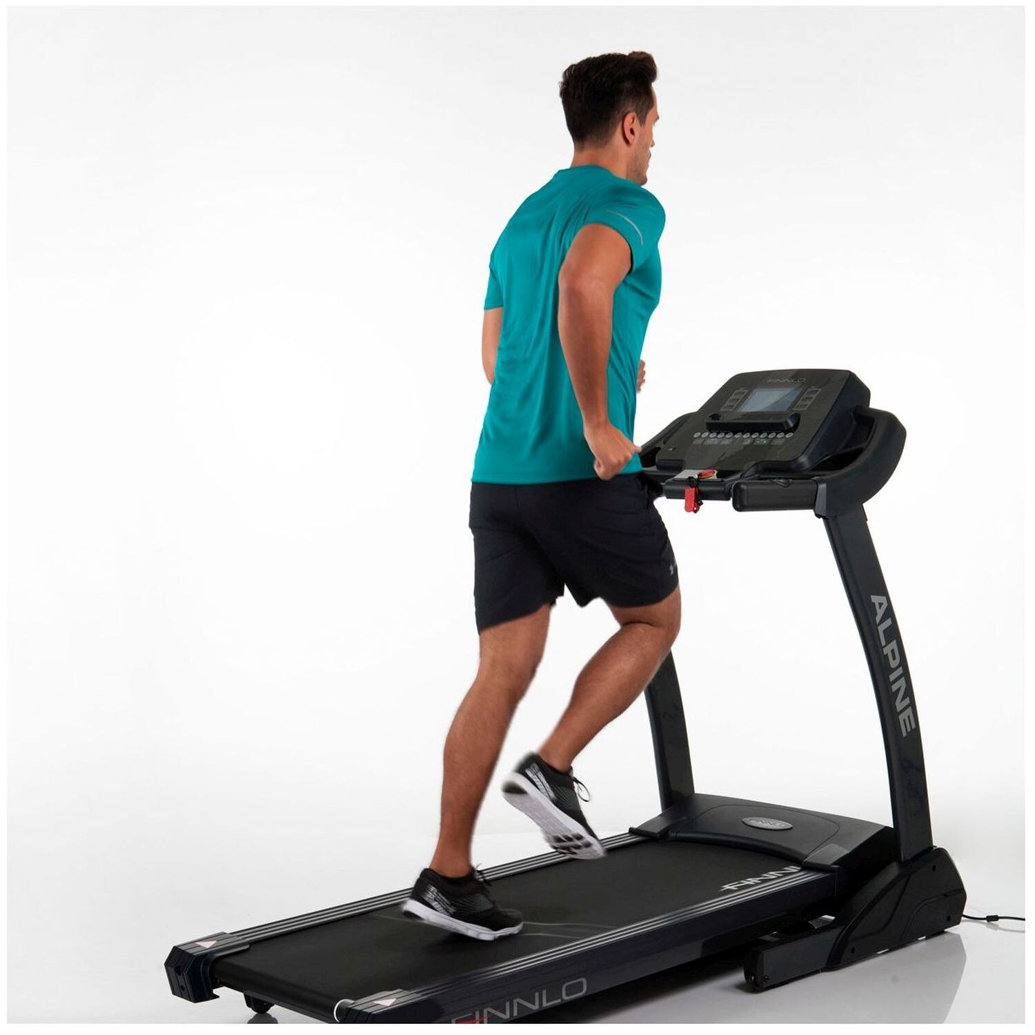 Passadeira de correr Alpine IV Hammer com envio, montagem e ativação incluído Preto-4