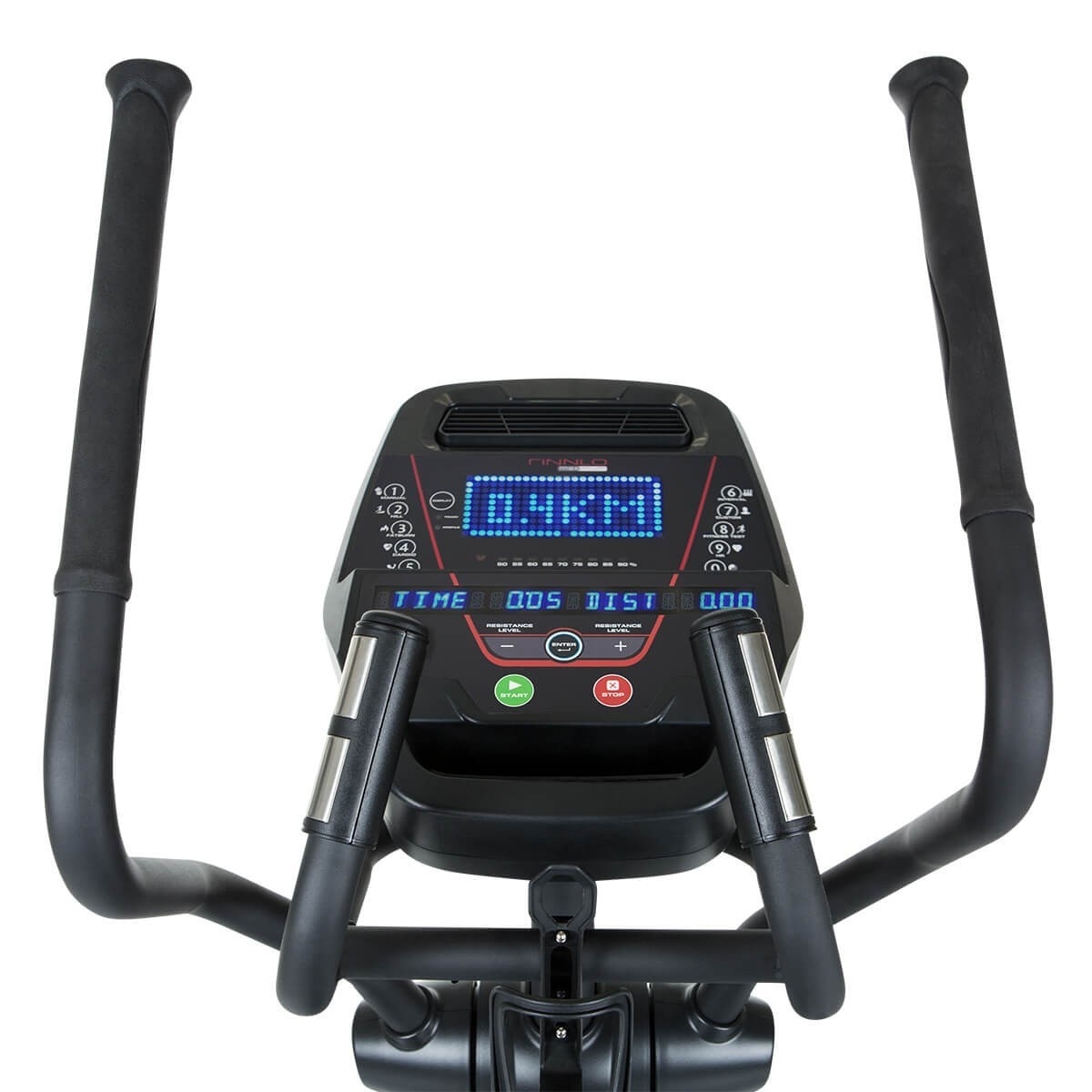 Bicicleta elíptica EL 8000 Hammer com envio, montagem e ativação incluído Preto-3