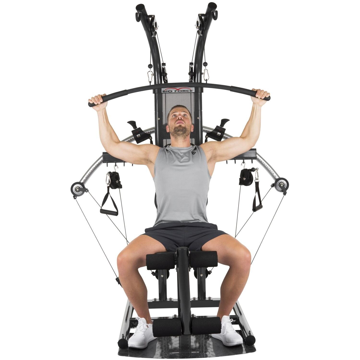 Multiestação Bio Force Hammer com envio, montagem e ativação incluído Preto-5