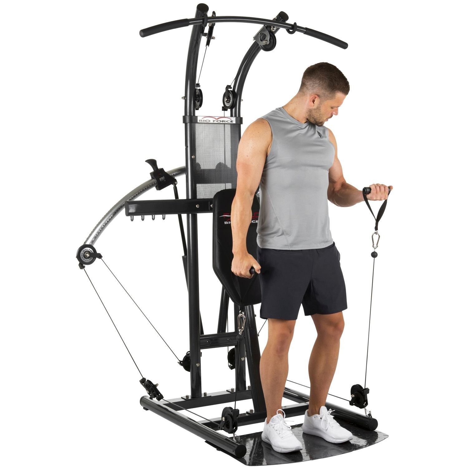 Multiestação Bio Force Hammer com envio, montagem e ativação incluído Preto-7
