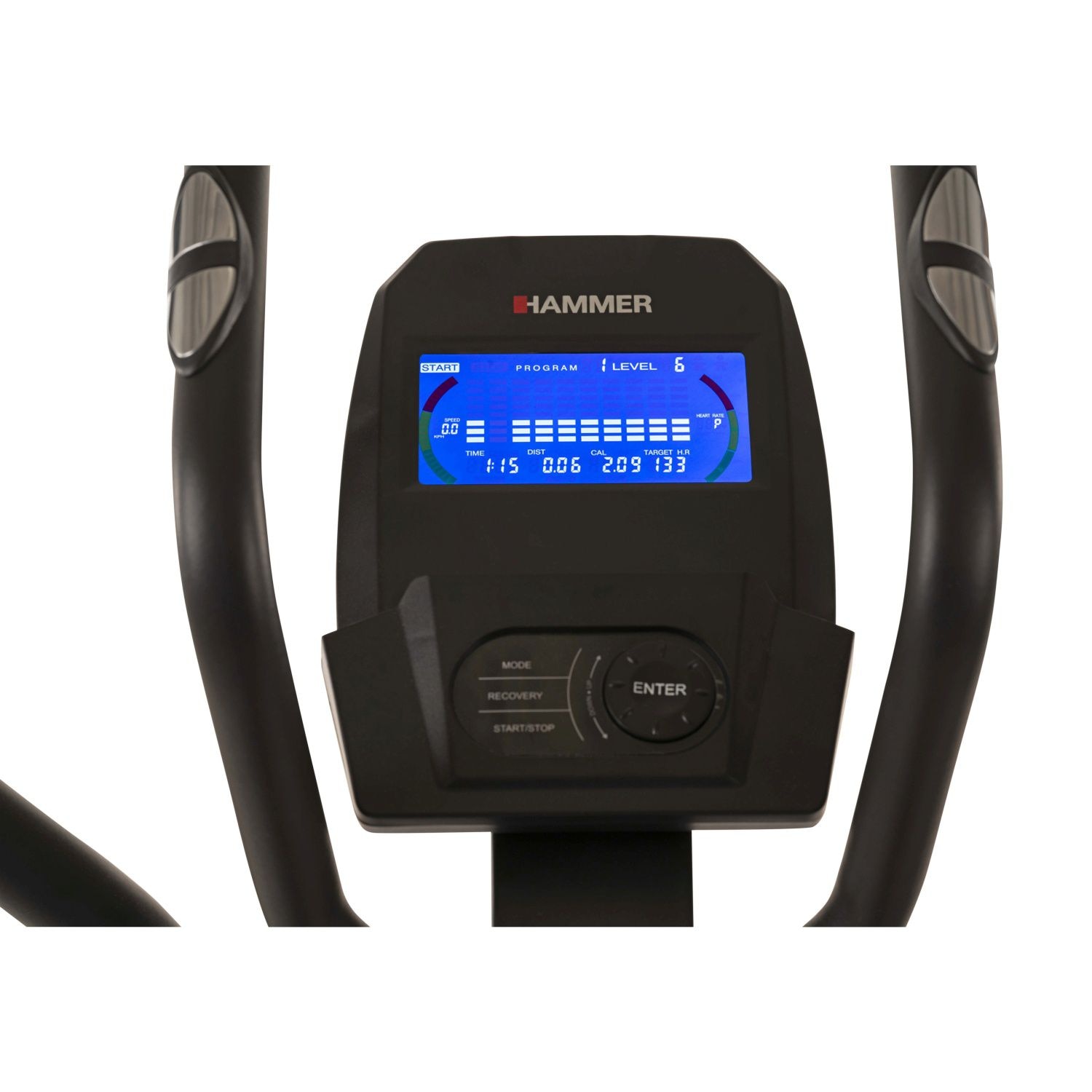 Bicicleta elíptica Crossfly XTR BT Hammer com envio, montagem e ativação incluído Preto-2
