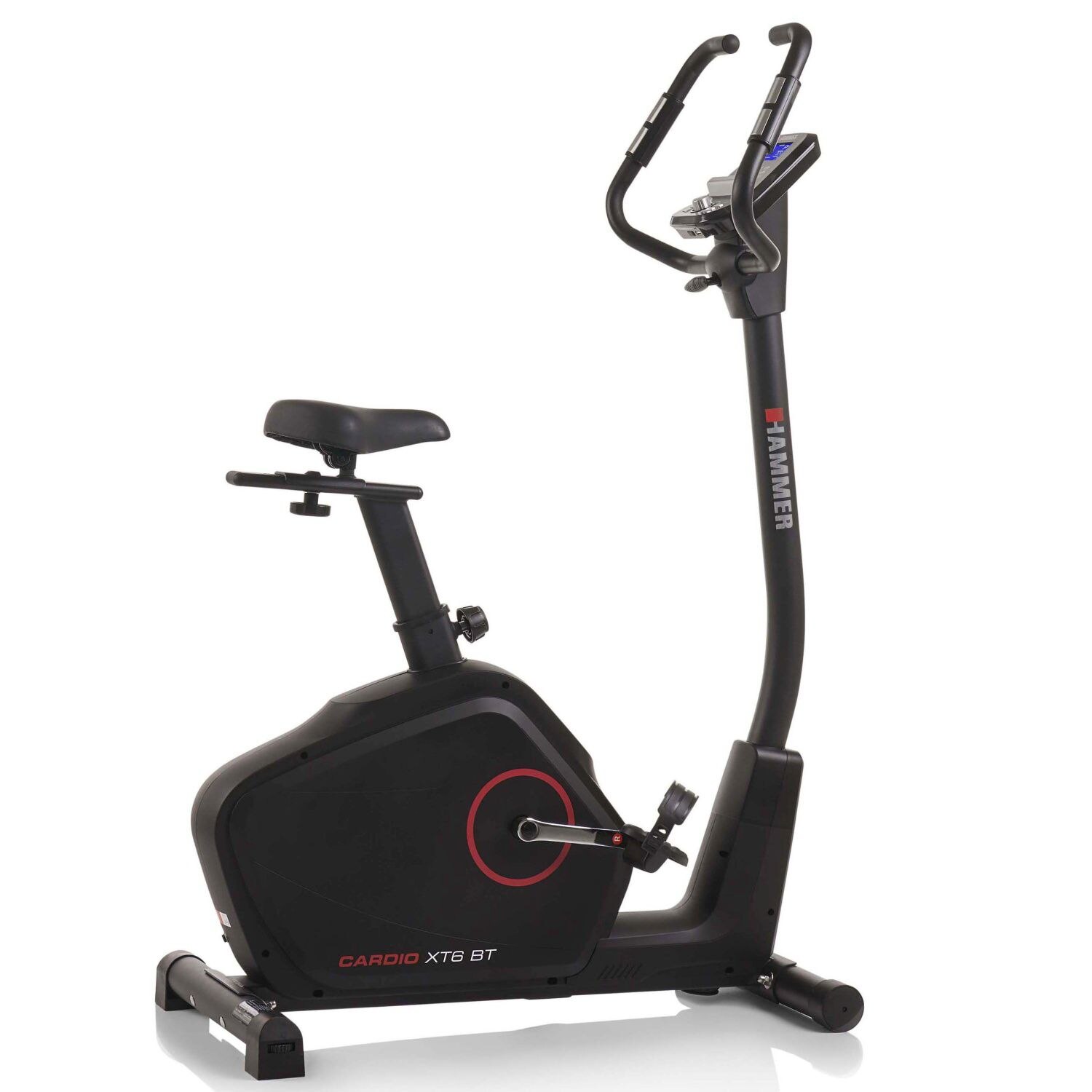 Bicicleta estática Cardio XT6 BT Hammer montagem e ativação incluído Preto-6