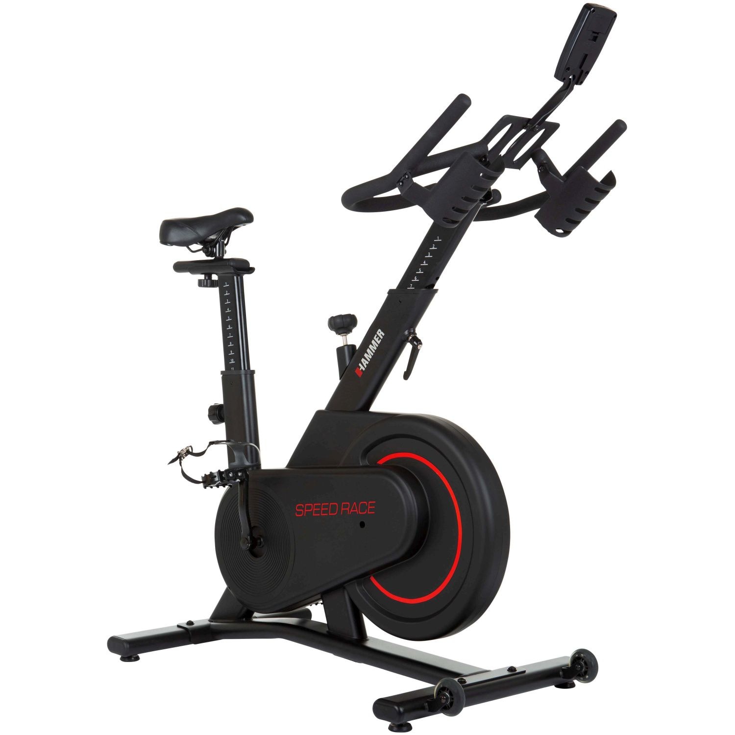 Bicicleta Ciclo Indoor Speed Race Hammer com envio, montagem e ativação incluído Preto-2