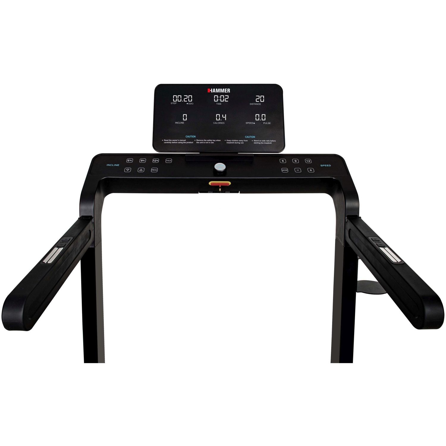 Passadeira de correr Q. VADIS 3.0 Hammer com envio, montagem e ativação incluído Preto-7