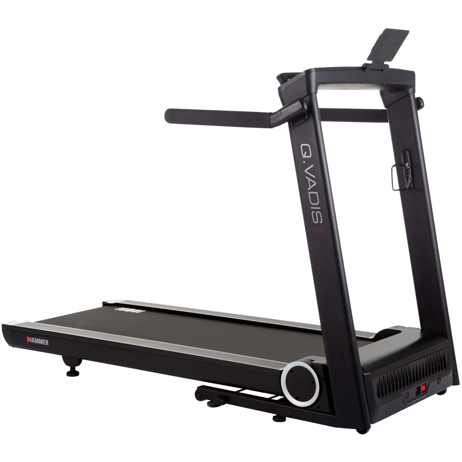 Passadeira de correr Q. VADIS 7.0 Hammer com envio, montagem e ativação incluído Preto-6