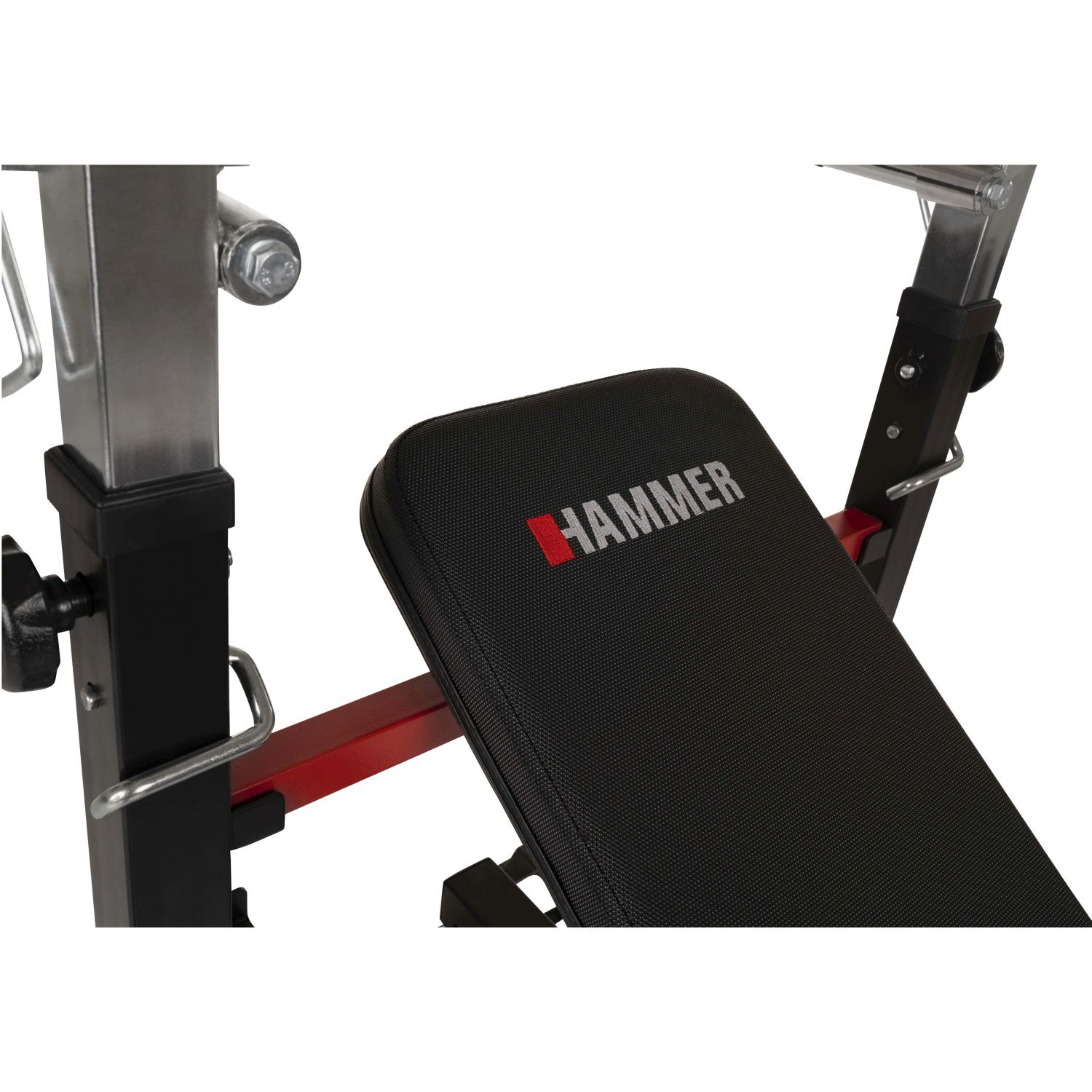 Banco e suporte para barra larga Force 4.0 Hammer Preto-4