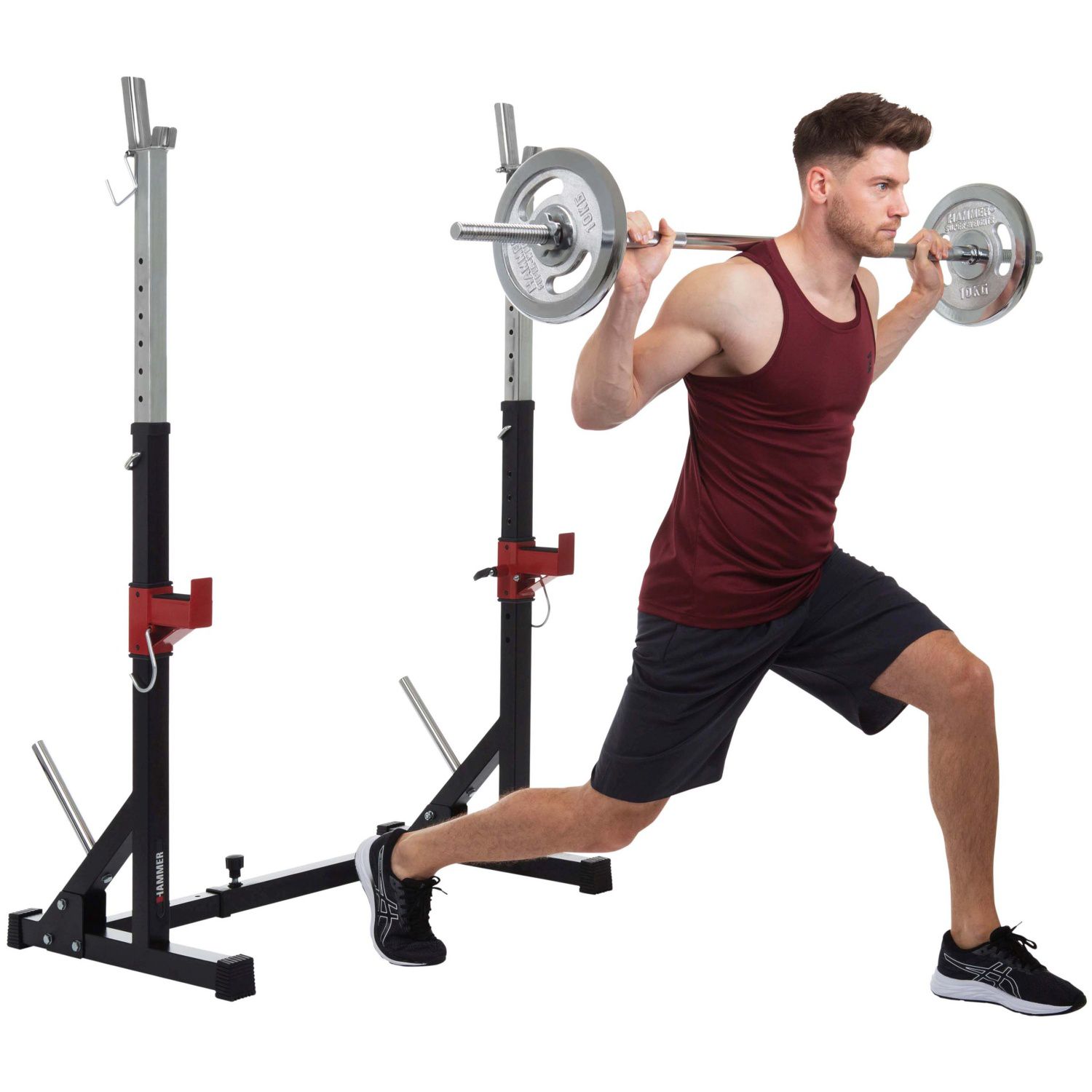 Suporte barra larga Core 2.0 Hammer Preto-7