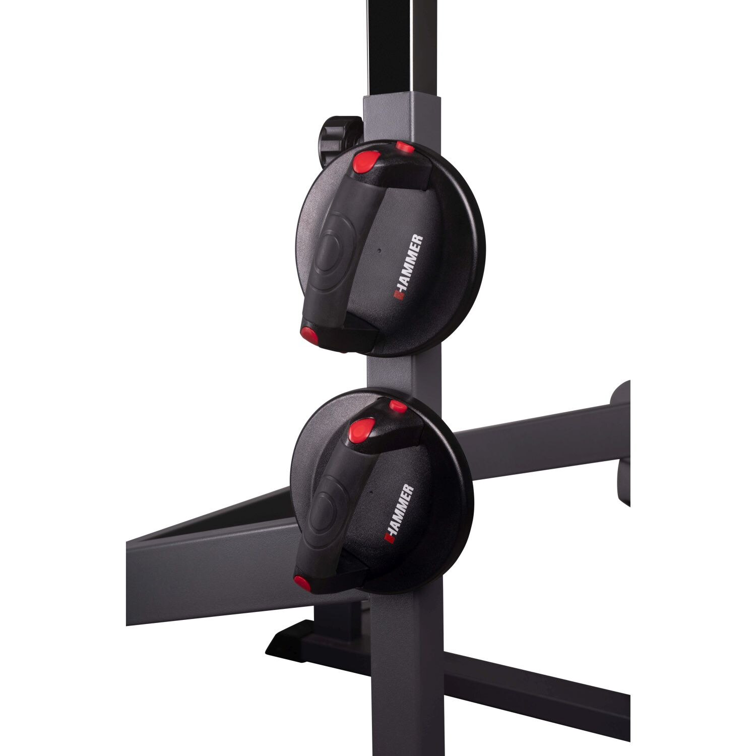 Pegas para flexões Magneticos Hammer Preto-4
