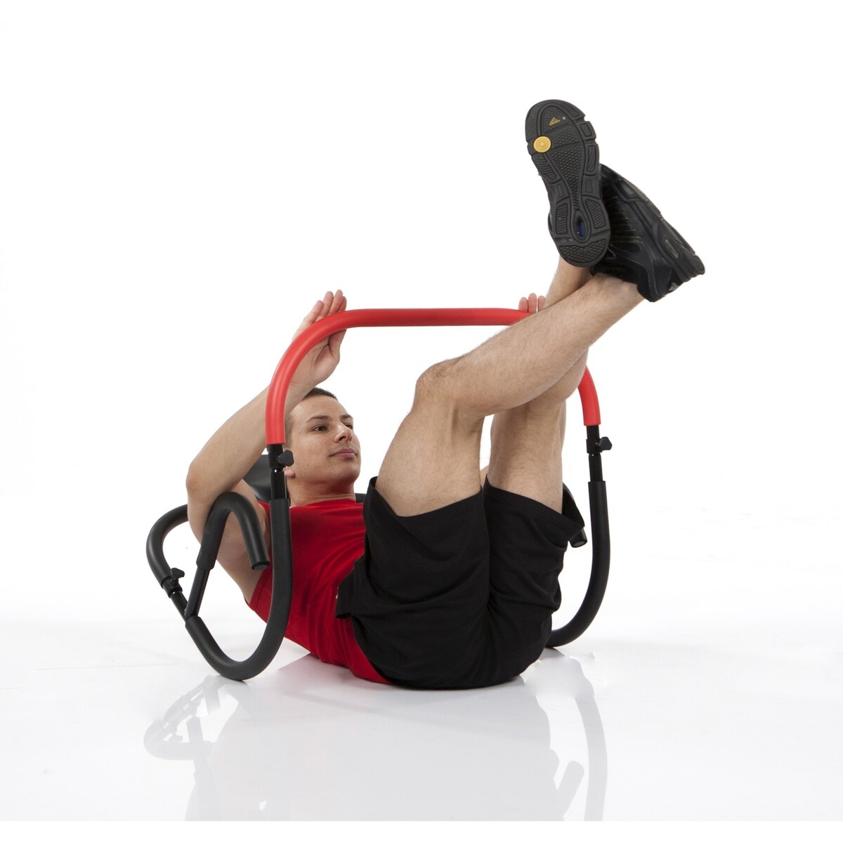 Máquina de Abdominais Roller Hammer Preto-5